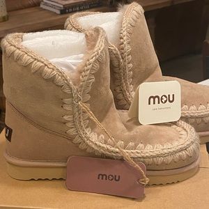 Mou shearling boots.  Brand new!
